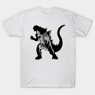 godzilla shillouette T-Shirt